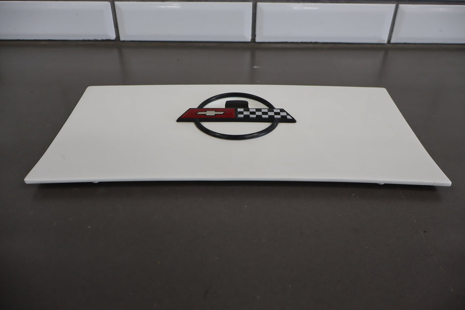 1984-1996 Chevrolet Corvette C4 Coupe- Fuel Filler Door White 40