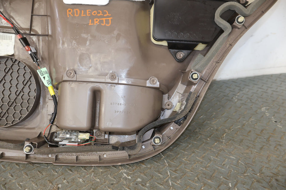 2013 Lexus GX460 Left Rear Door Panel Cream LA00
