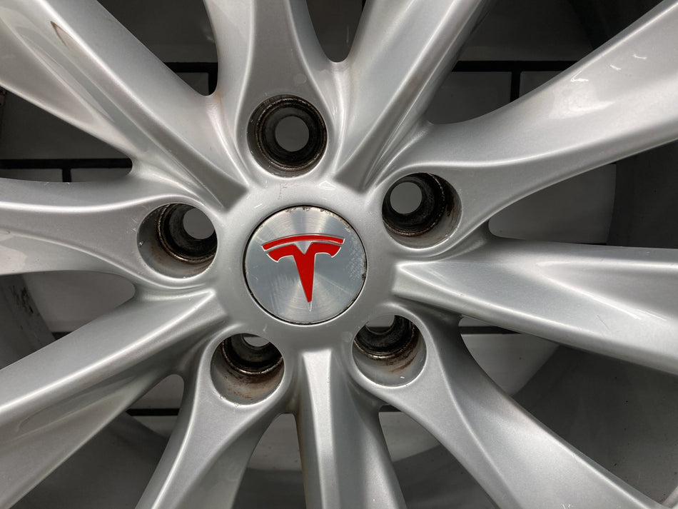 2016-2021 Tesla Model X 20x9 Front Slipstream Wheel/Rim OEM 1027244-00-B