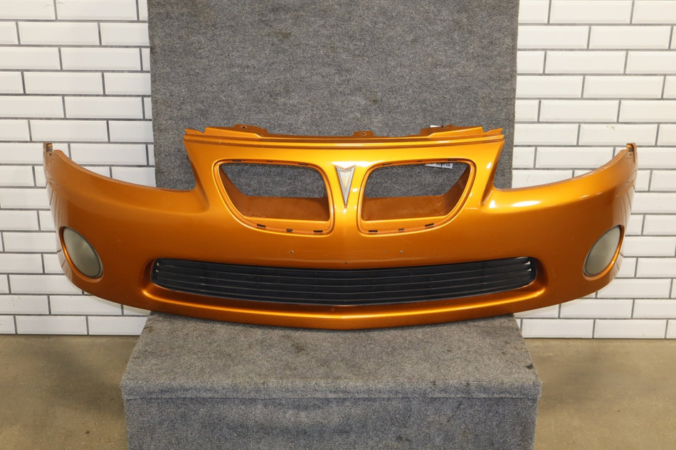 2004-2006 Pontiac GTO Front Bumper Assembly W/ Lamps Brazen Orange OEM