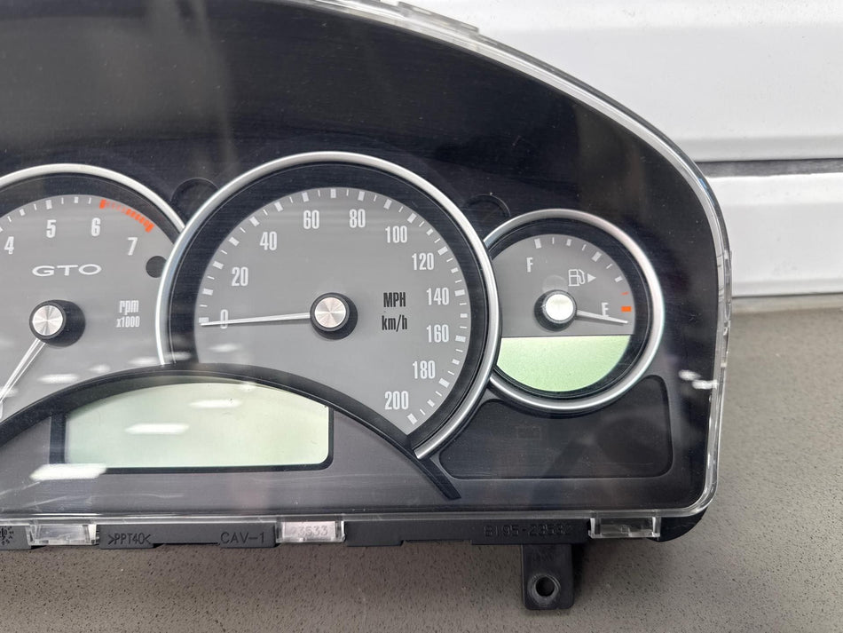 2004 Pontiac GTO- Speedometer