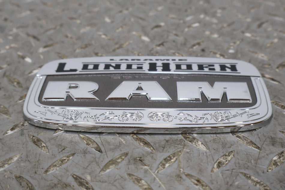 13-18 Ram 1500 Laramie Longhorn Tailgate Emblem