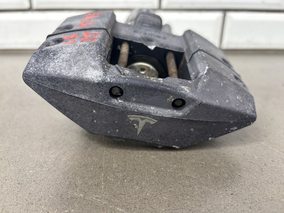 12-20 OEM Tesla Model S X Rear Left Driver Side Parking Brake Caliper Brembo