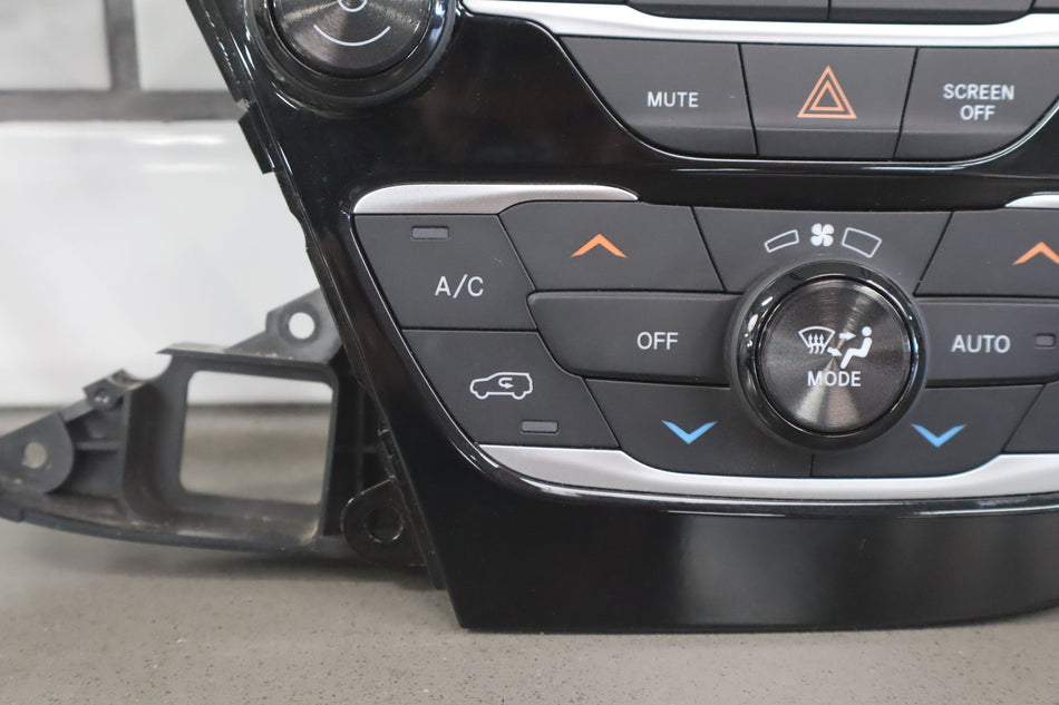 2018 Chrysler Pacifica- Heater/AC Controls