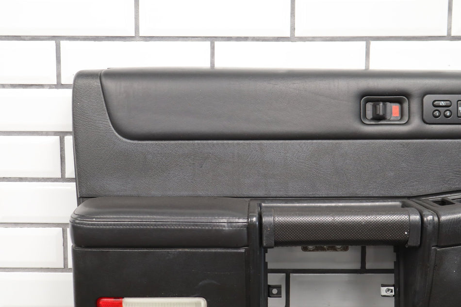 2003-2007 Hummer H2 - Left Front Door Trim Panel Ebony 48 15846876