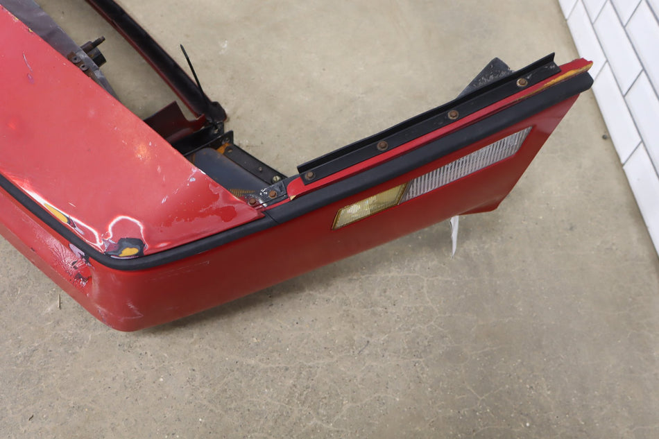 1984-1989 Chevrolet Corvette C4 Front Bumper Bright Red 14030201