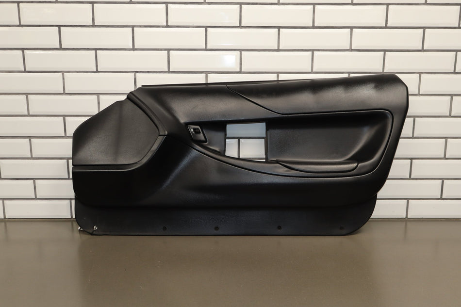 1994-1996 Chevrolet Corvette C4 - Right Front Door Trim Panel Black 193