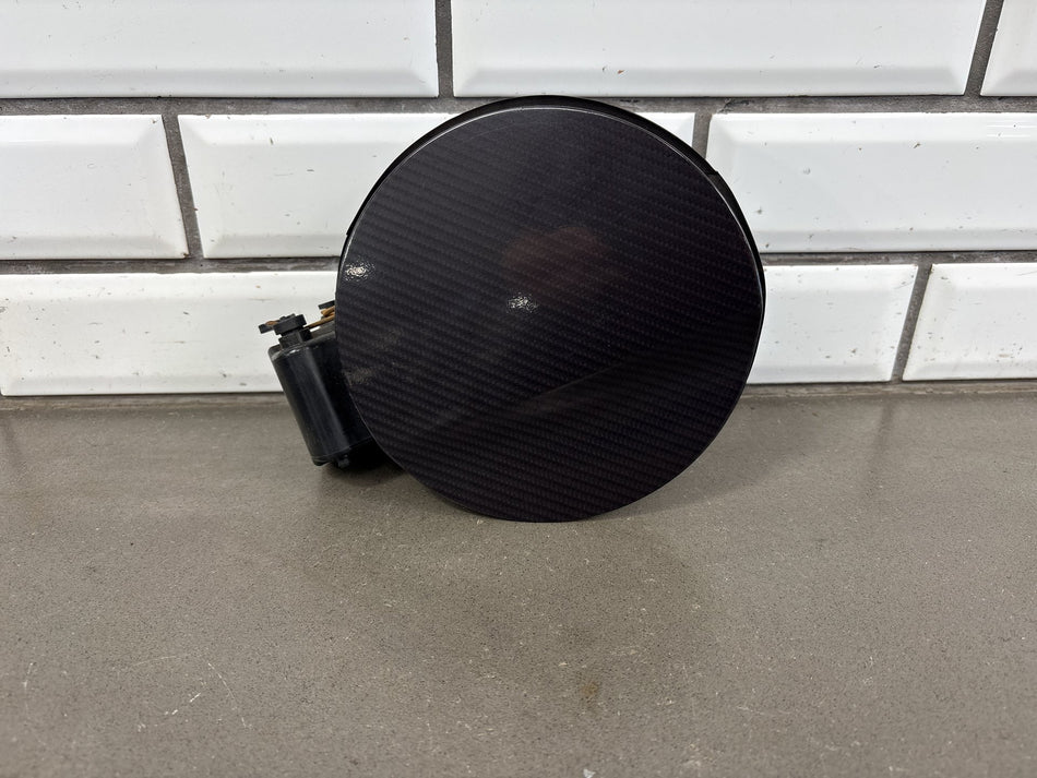 2015-2023 Ford Mustang S550 Fuel Filler Door Gas Lid Carbon Fiber Wrap