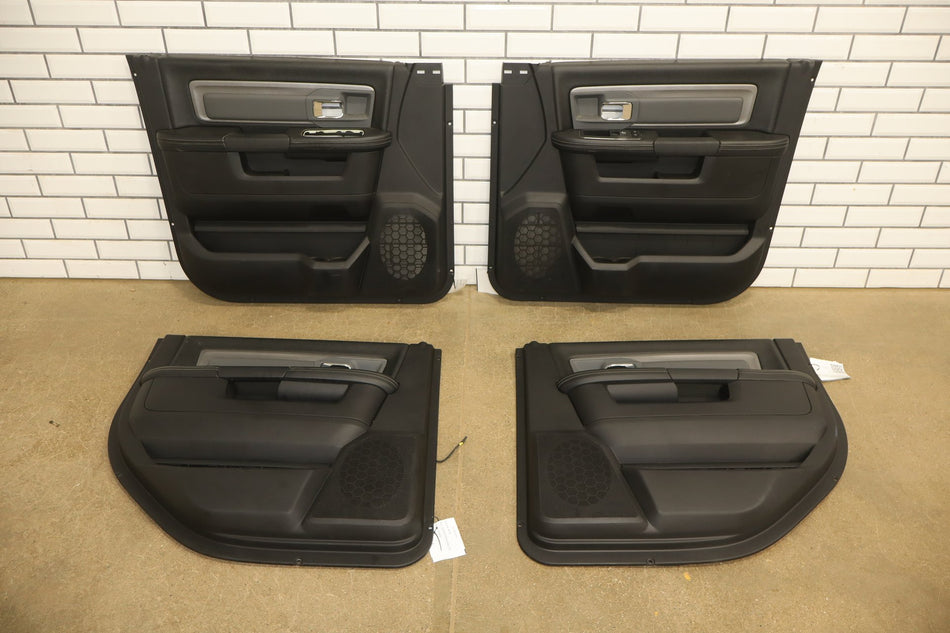 2013-2018 Ram 2500 Power Wagon Crew Cab Door Panel Set Front/Rear OEM