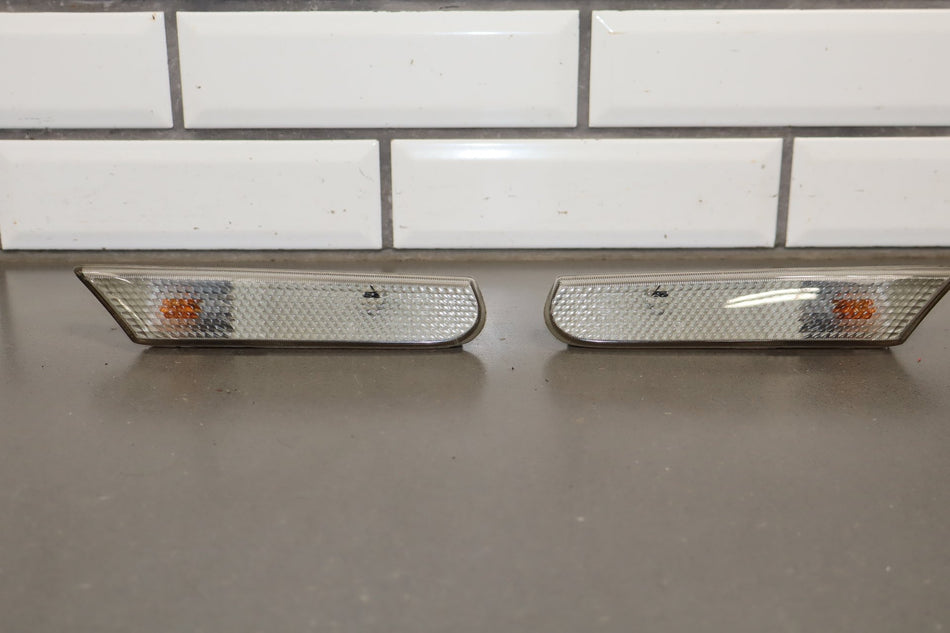 97-04 Porsche Boxster 986 Front Corner Marker Lights Pair OEM