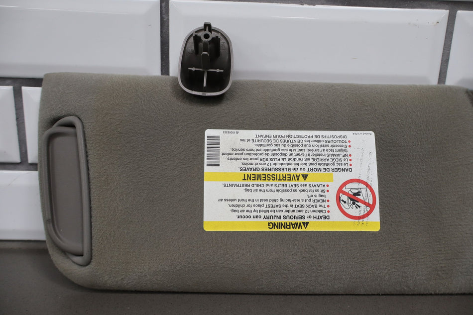 2002 Chevrolet Silverado 2500- Sun Visor