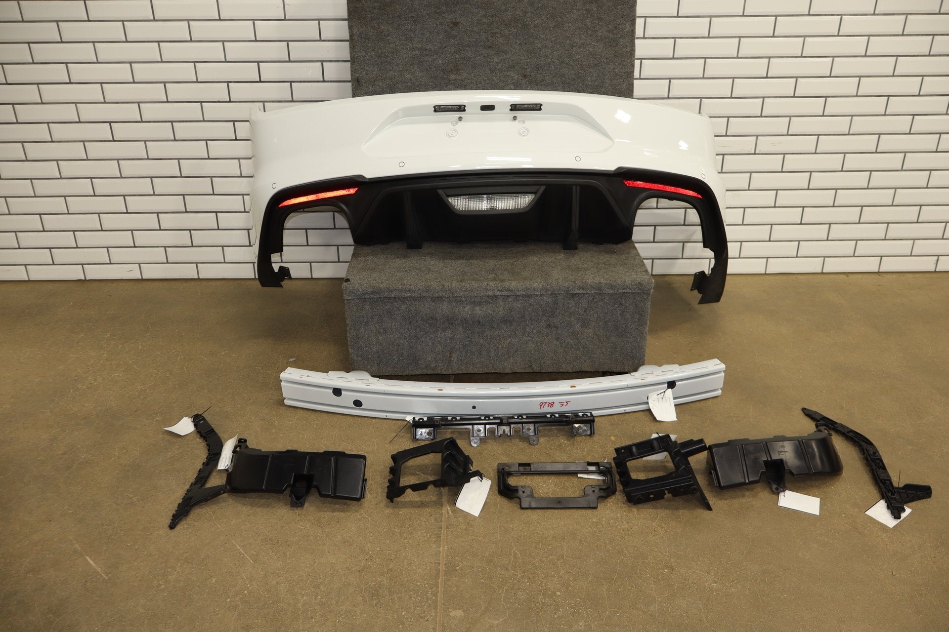 2018-2023 Ford Mustang GT S550 Rear Bumper Quad Tip Diffuser