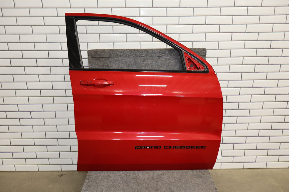 2014-21 Jeep Grand Cherokee SRT Right Front Door Redline Red