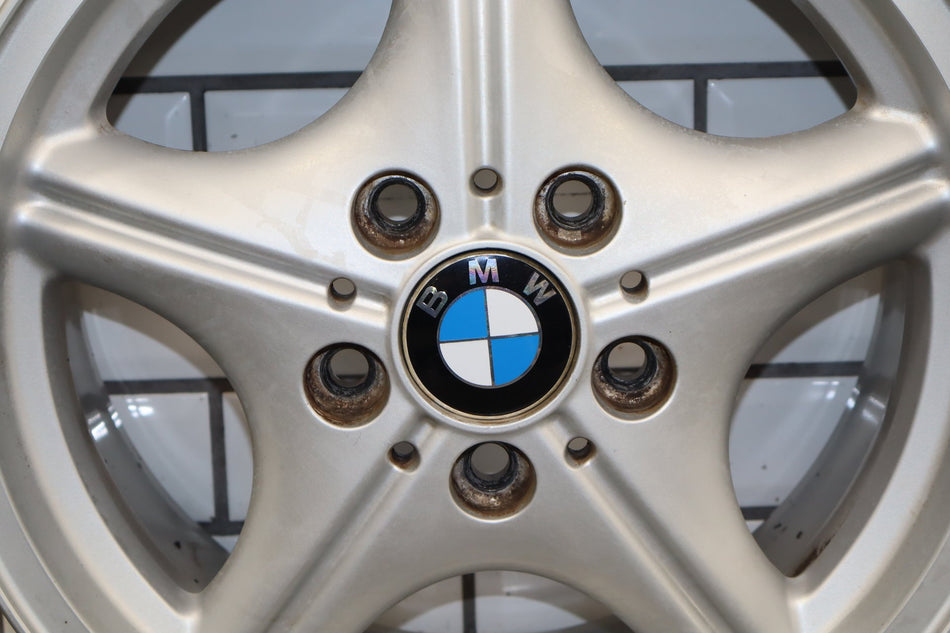 BMW Z3 1996-2002 CCI 5-Spoke Silver 16x7 Alloy Factory Aluminum Wheel/Rim