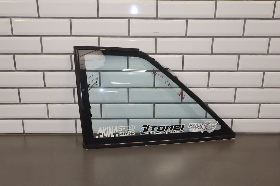 1988 Toyota Corolla Coupe Left Quarter Window OEM