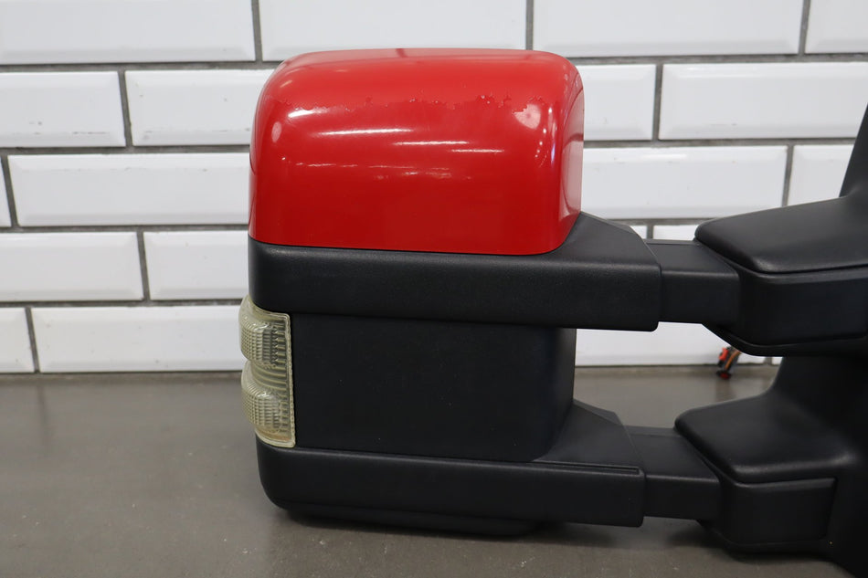 2008 Ford F-250 Super Duty Right Door Mirror Red F1 8C3Z17682DB