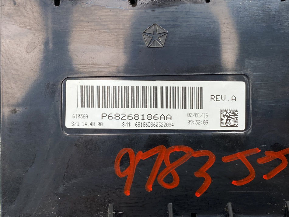 2016 Ram 1500 Climate Control Module