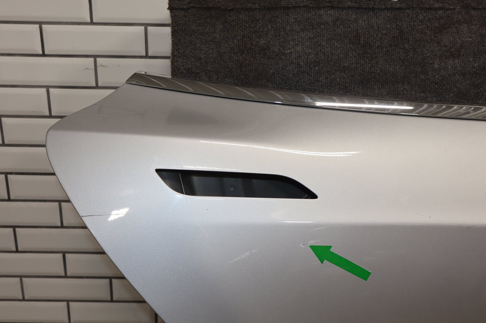 2012-2015 Tesla Model S Right Rear Door Silver Metallic PMSS