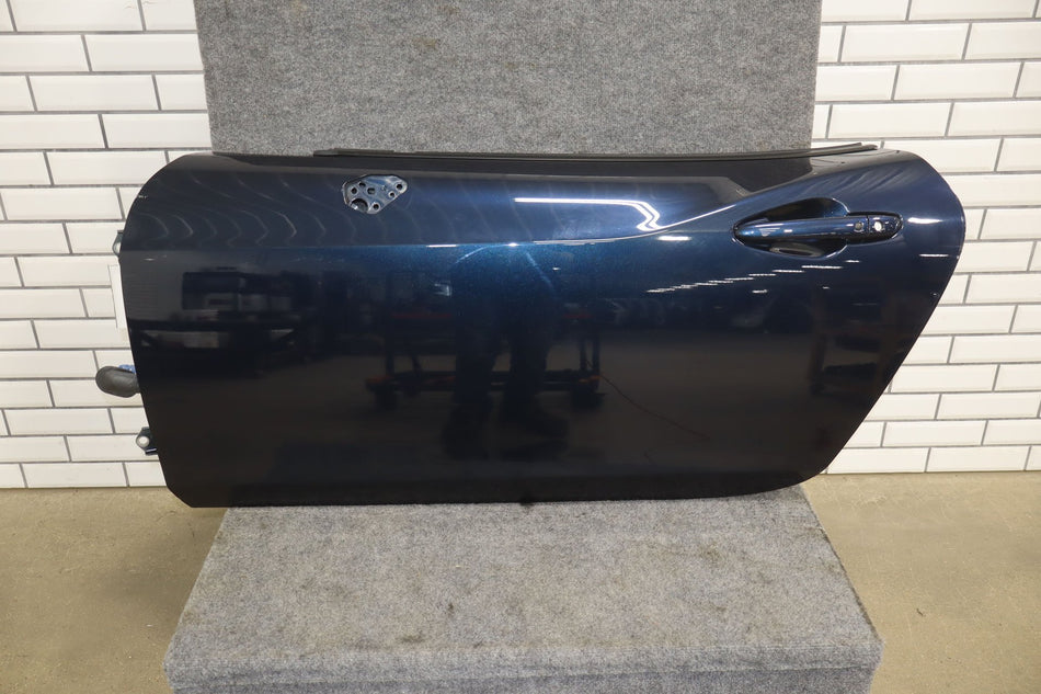 2019 Fiat 124 Spider Left Front Door Blue PHB
