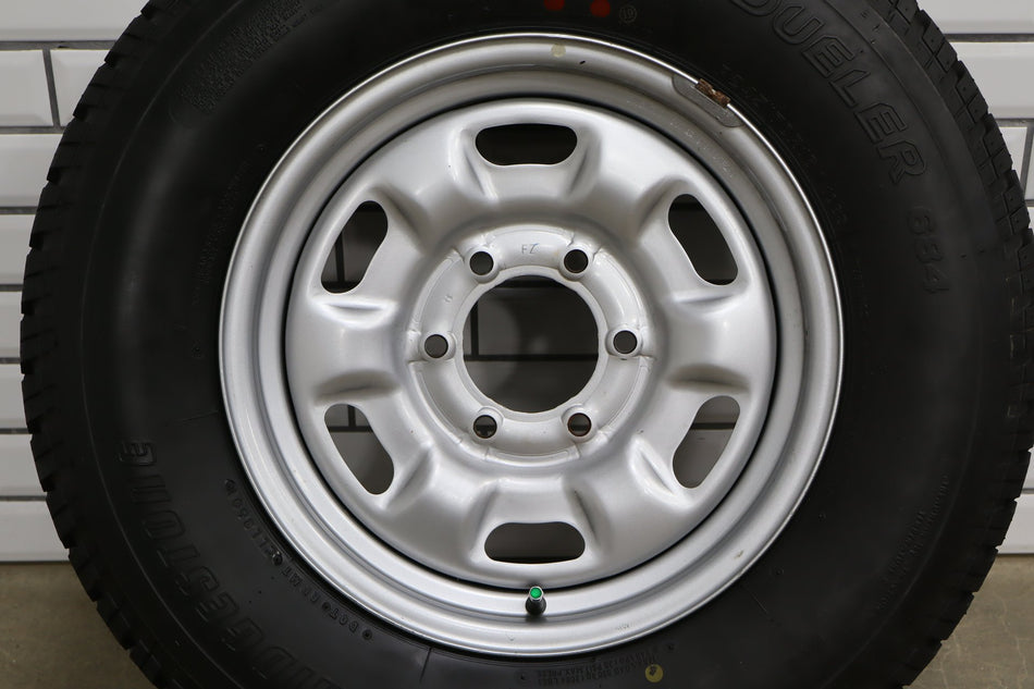 1998-2002 Isuzu Trooper Steel 16x7 Wheel Spare Tire OEM 245/70-16