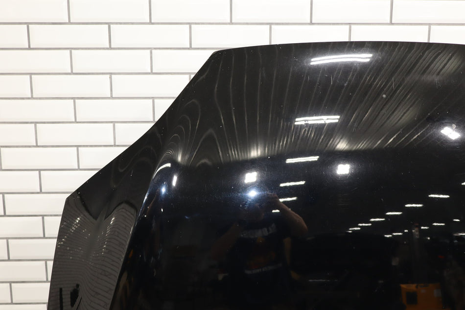 2012-2015 Tesla Model S Front Hood Bonnet Panel Black PBSB
