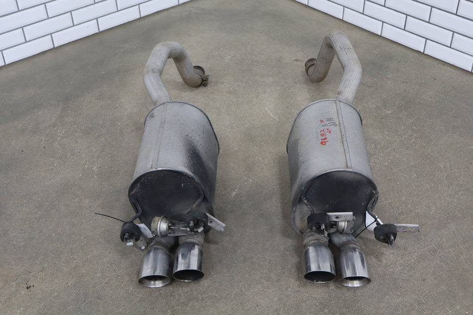 2008-2013 Chevrolet Corvette C6 Grand Sport NPP Bi Mode Mufflers
