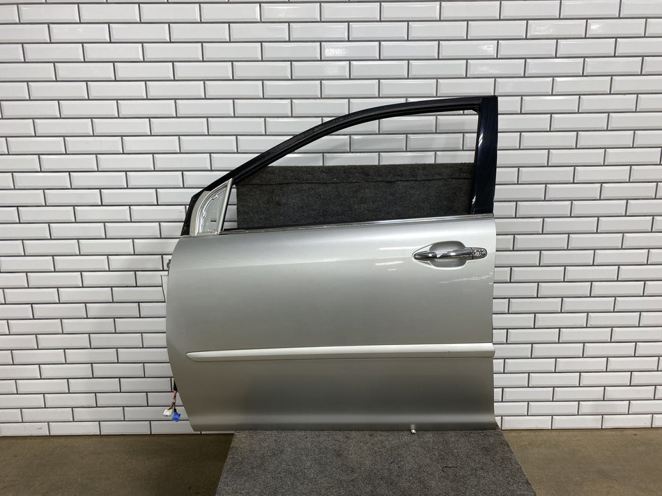 2004-2009 Lexus RX350 Left Driver Front Door Millennium Silver Metallic 1C0