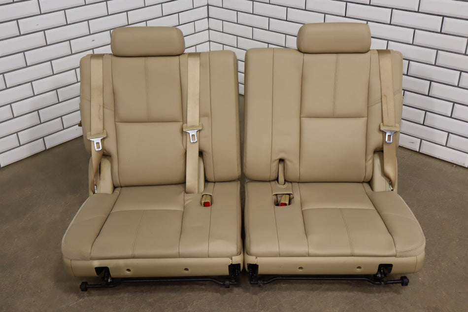 07-14 Tahoe Yukon Suburban Escalade Leather 3rd Row Seat
