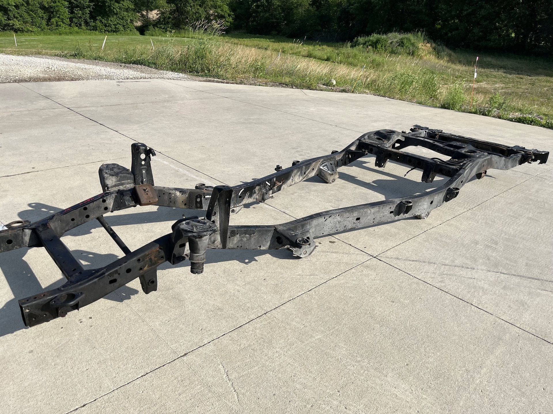 1997 Toyota Land Cruiser J80- Frame Assembly – J & J Auto Wrecking