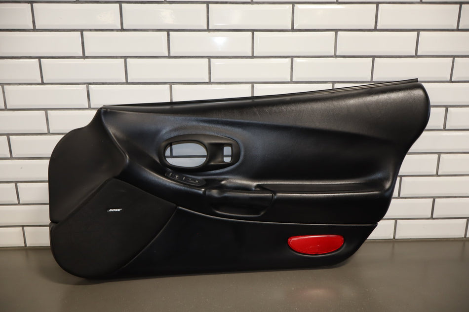 1997-2004 Chevrolet Corvette C5 Right Front Door Trim Panel Black