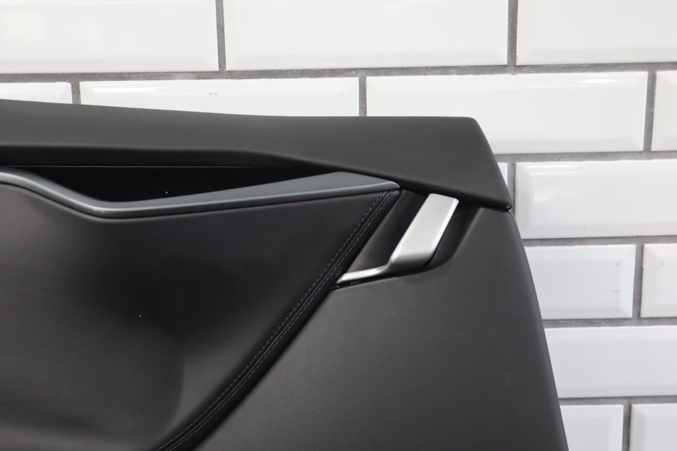 2017 Tesla Model S- Left Rear Door Trim Panel