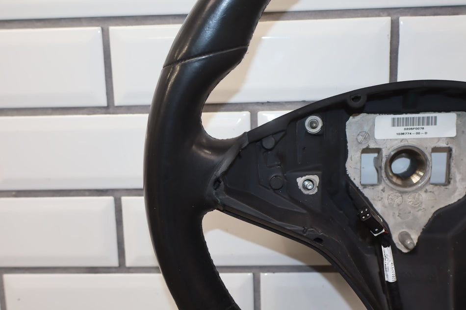2018 Tesla Model S- Steering Wheel