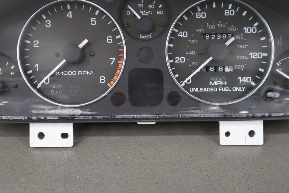 1991 Mazda MX-5 Speedometer NA0155471B 182387 182387 Miles