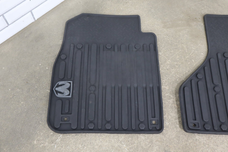 2013-2018 Dodge Ram Crew Cab 3 Piece All Weather Floor Mat Set Front/Rear OEM
