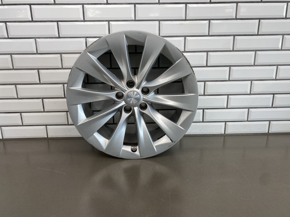 2016-2021 Tesla Model X 20x9 Front Slipstream Wheel/Rim OEM 1027244-00-B