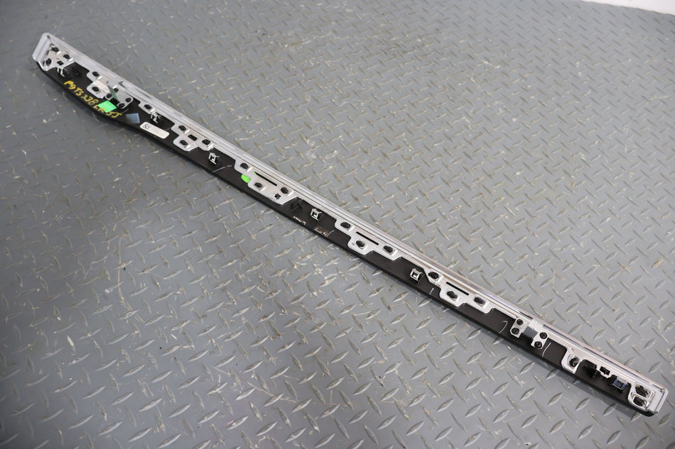 16-20 Tesla Model X Left Rear Door Woodgrain Trim