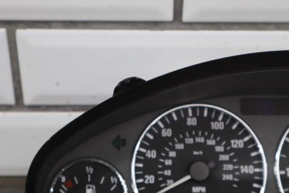 00-02 Bmw E36 Z3 Instrumental Speedometer Cluster Gauges Display Chrome Oem