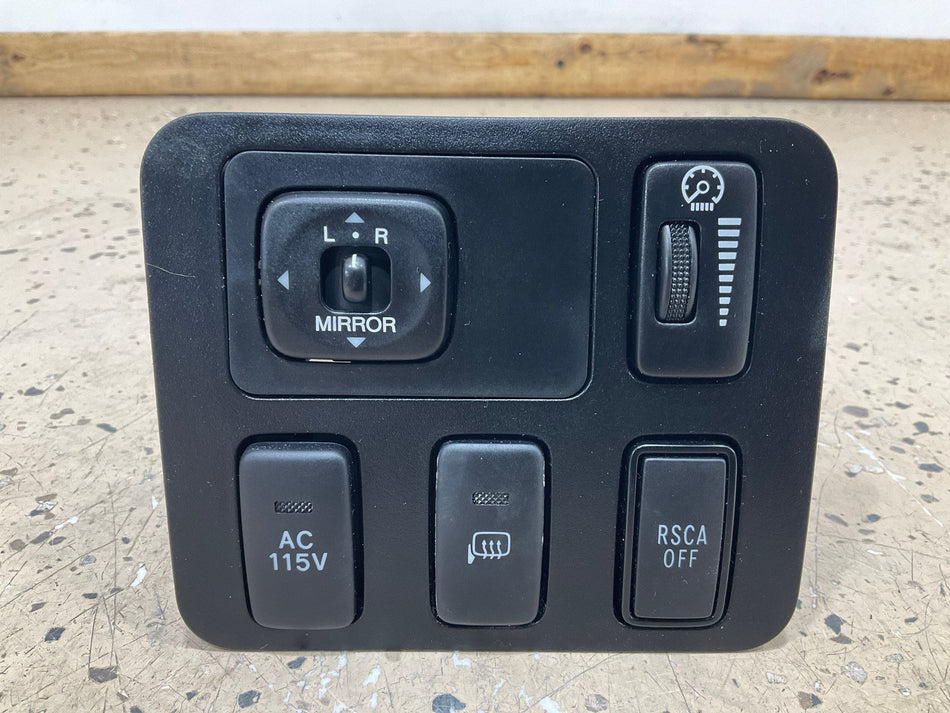 03-09 Lexus GX470 Dimmer Mirror Switch Panel