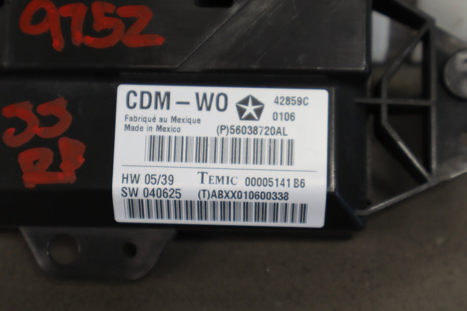 06-10 Dodge Charger SRT8 Door Control Module