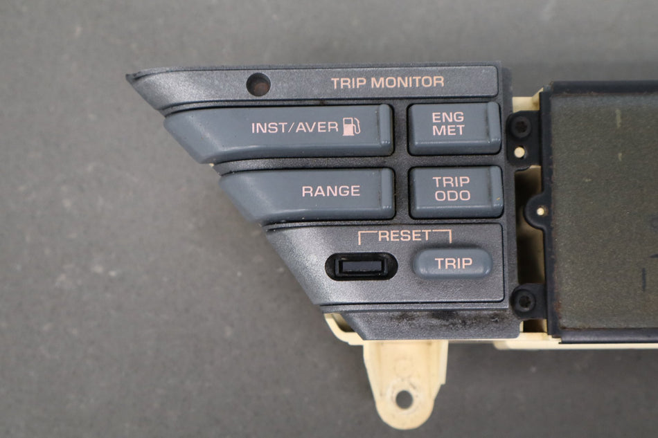 1991-1993 Chevrolet Corvette C4 - Dash Information Screen
