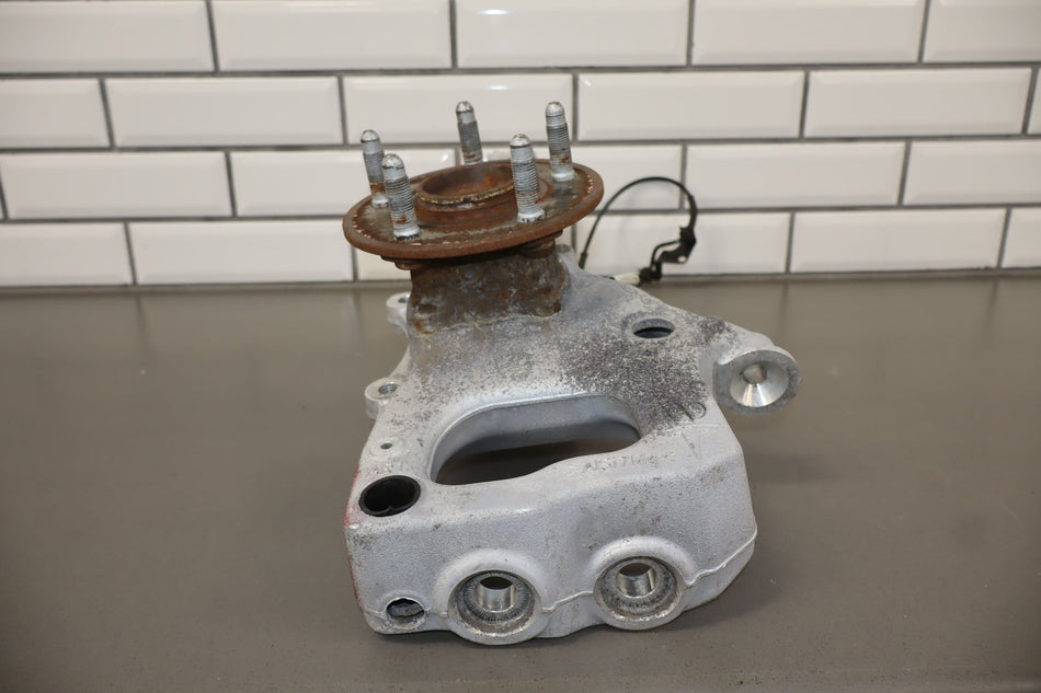 12-16 Tesla Model S RWD Passenger Right Front Spindle Knuckle OEM