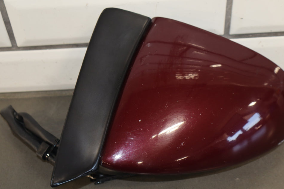 1988-1996 Chevrolet Corvette Left Door Mirror Ruby Red 68 10273679