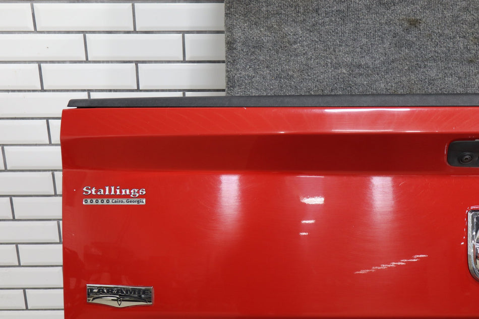 13-18 Ram 1500 Tailgate With Camera Flame Red PR4