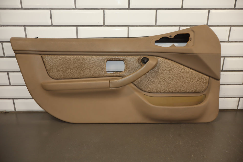 1996-2002 BMW Z3 OEM Front Door Panels Pair Left/Right Tan OEM