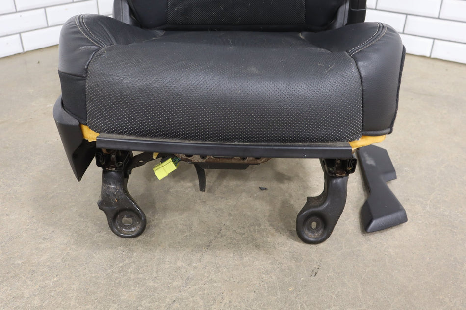 2013-2018 Ram 1500/2500/3500 4th Gen Right Front Seat Leather Black X9