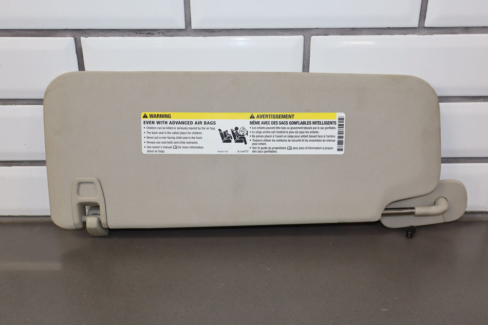 2010 GMC Yukon XL 2500 Sun Visor OEM