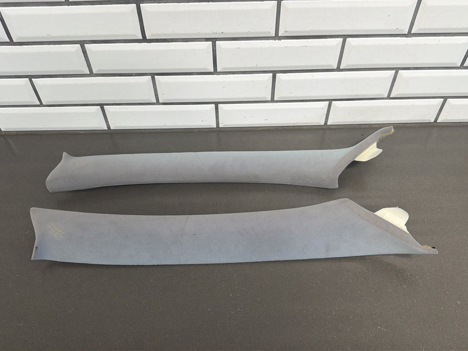 2004 Lexus LS430 Pair A Pillar Trim Ash 10