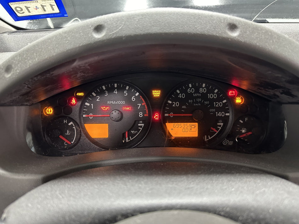 2011 Nissan Xterra- Speedometer