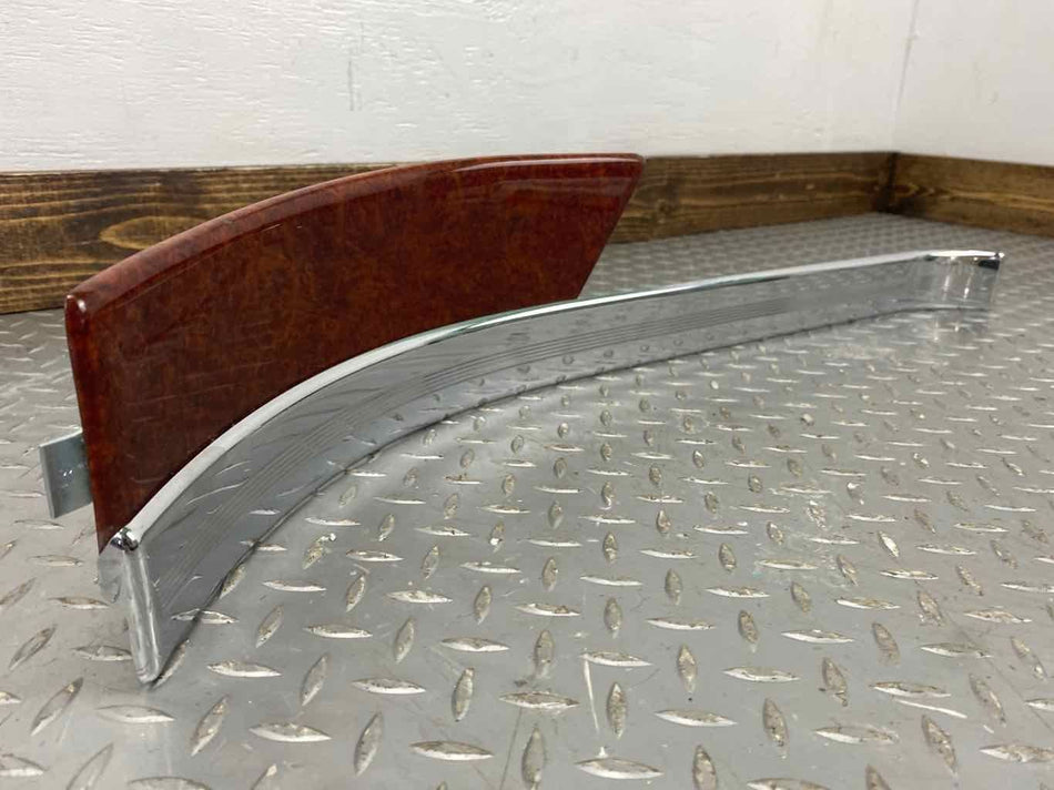 05-12 Maybach 57 W240 Right Rear Sill Plate (Woodgrain)