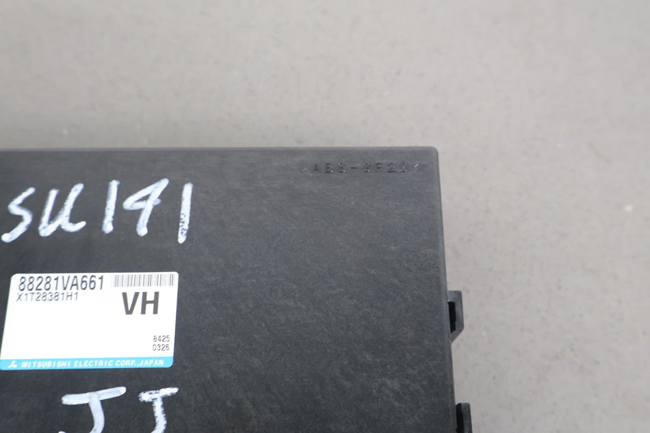 2019 Subaru WRX- Chassis Control Module